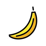 Banana SVG Icon